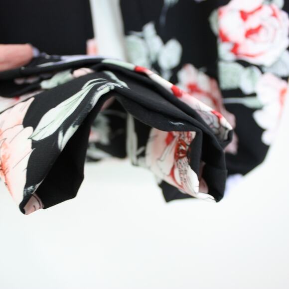 Adrianna Papell Pants Women's Size 12 Floral Print Kate - Picture 5 of 6